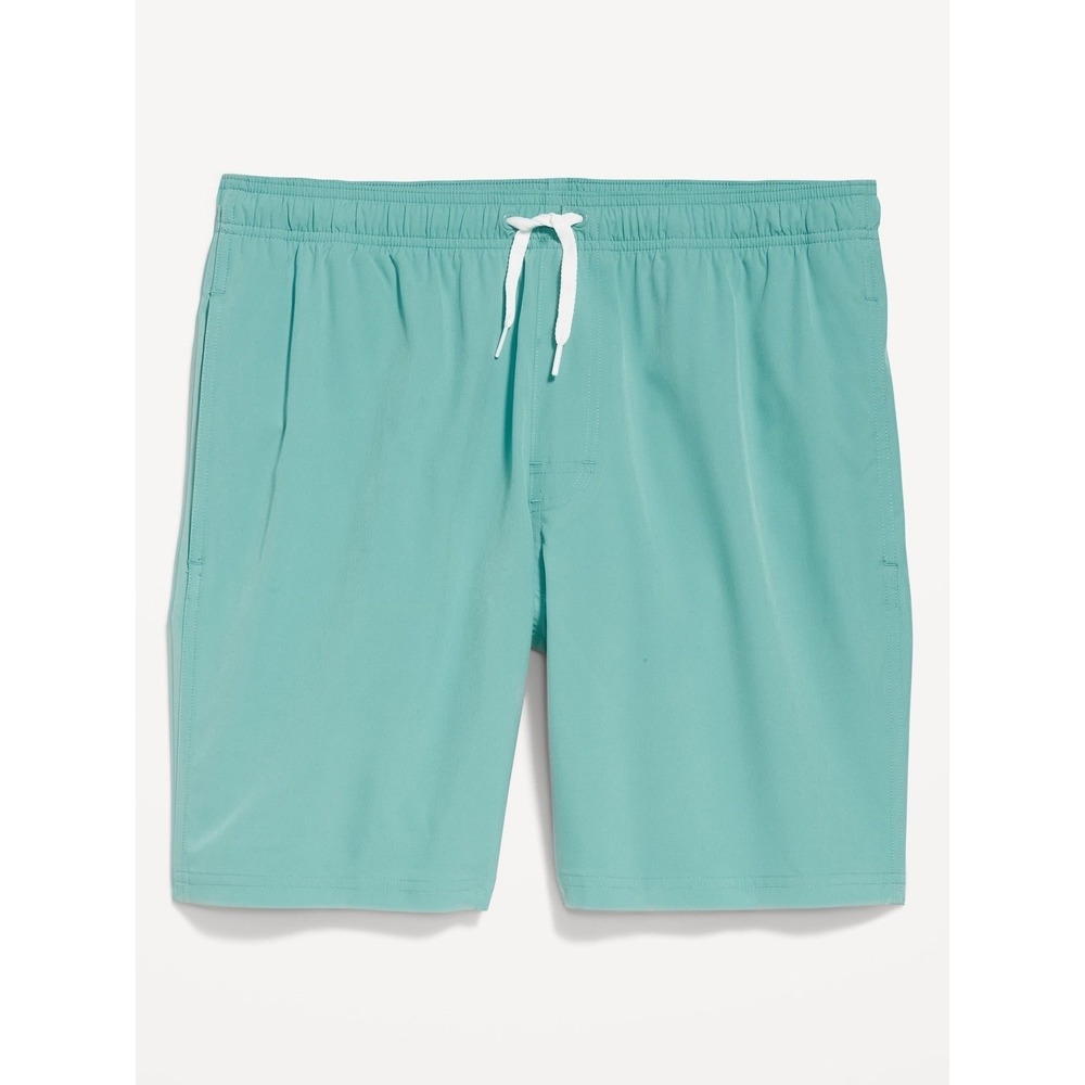 Old Navy Mens 7"‎ Swim Shorts Lumi Blue 665108 Medium NWT